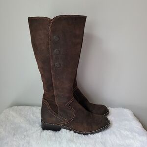 Brown Knee-High Boots